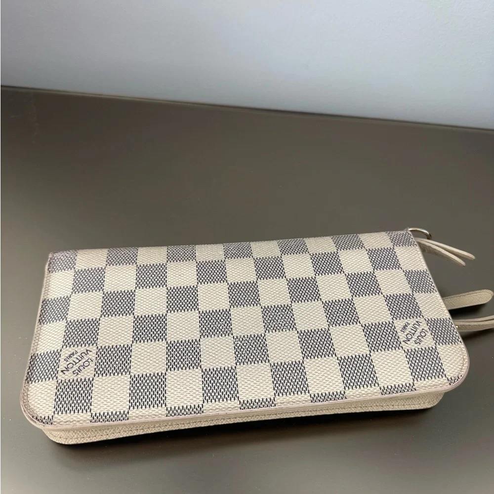 Louis Vuitton Insolite Bifold Damier Azur Long Wallet AUTHENTIC - Picture 2 of 15